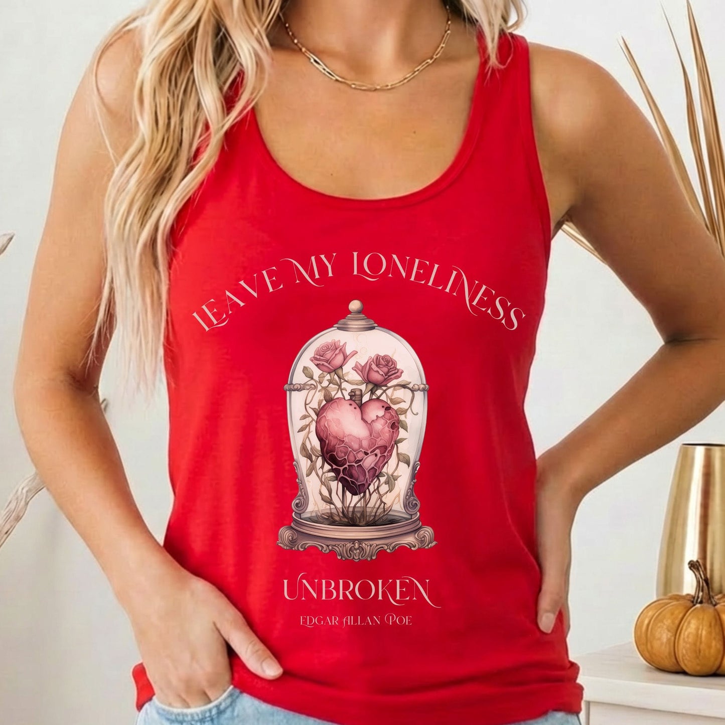 Tank Tops Solid Red / XS Design 224 Tank Top The Mystic Eden