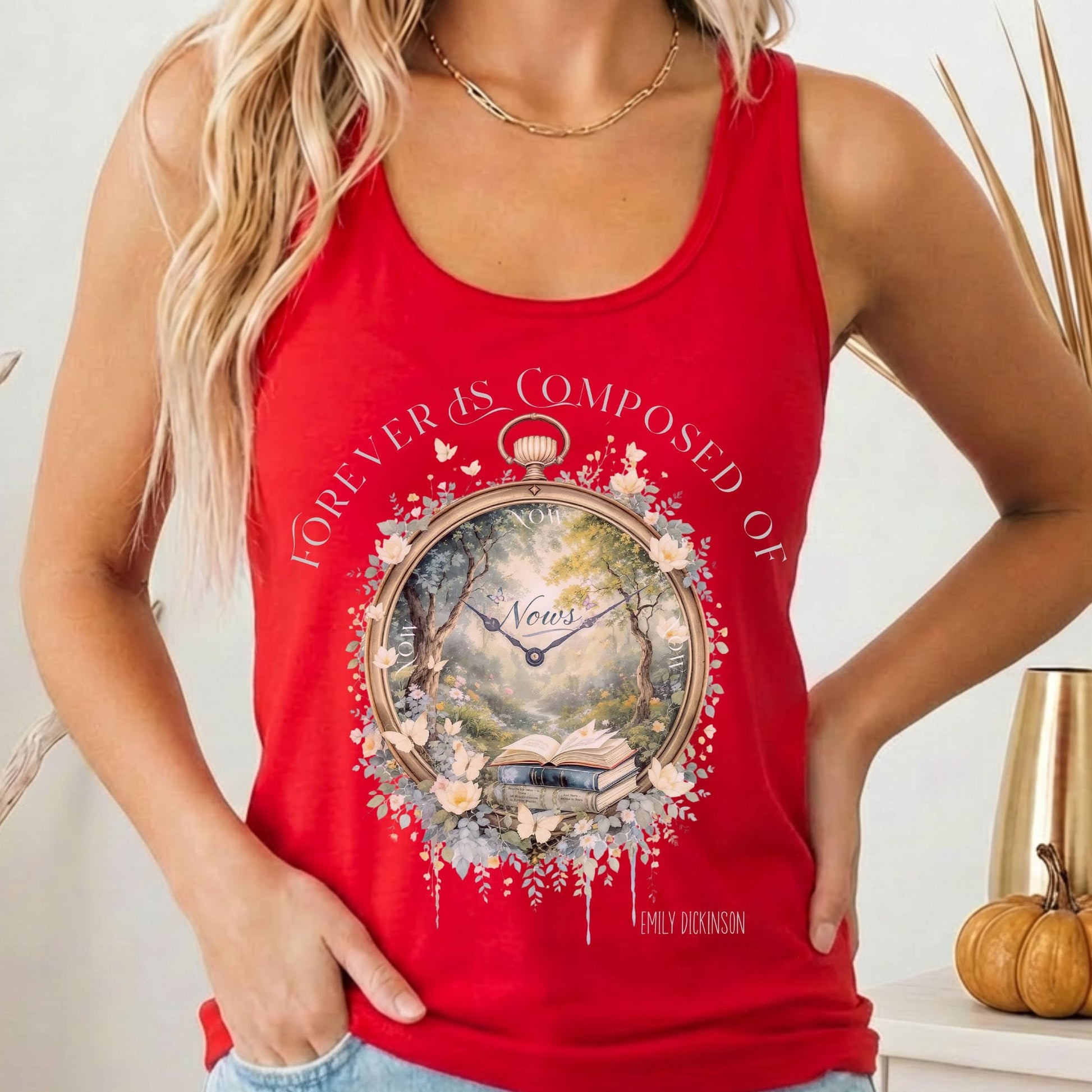 Tank Tops Solid Red / XS Design 240 Tank Top The Mystic Eden