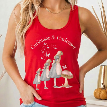 Tank Tops Solid Red / XS Design 257 Tank Top The Mystic Eden