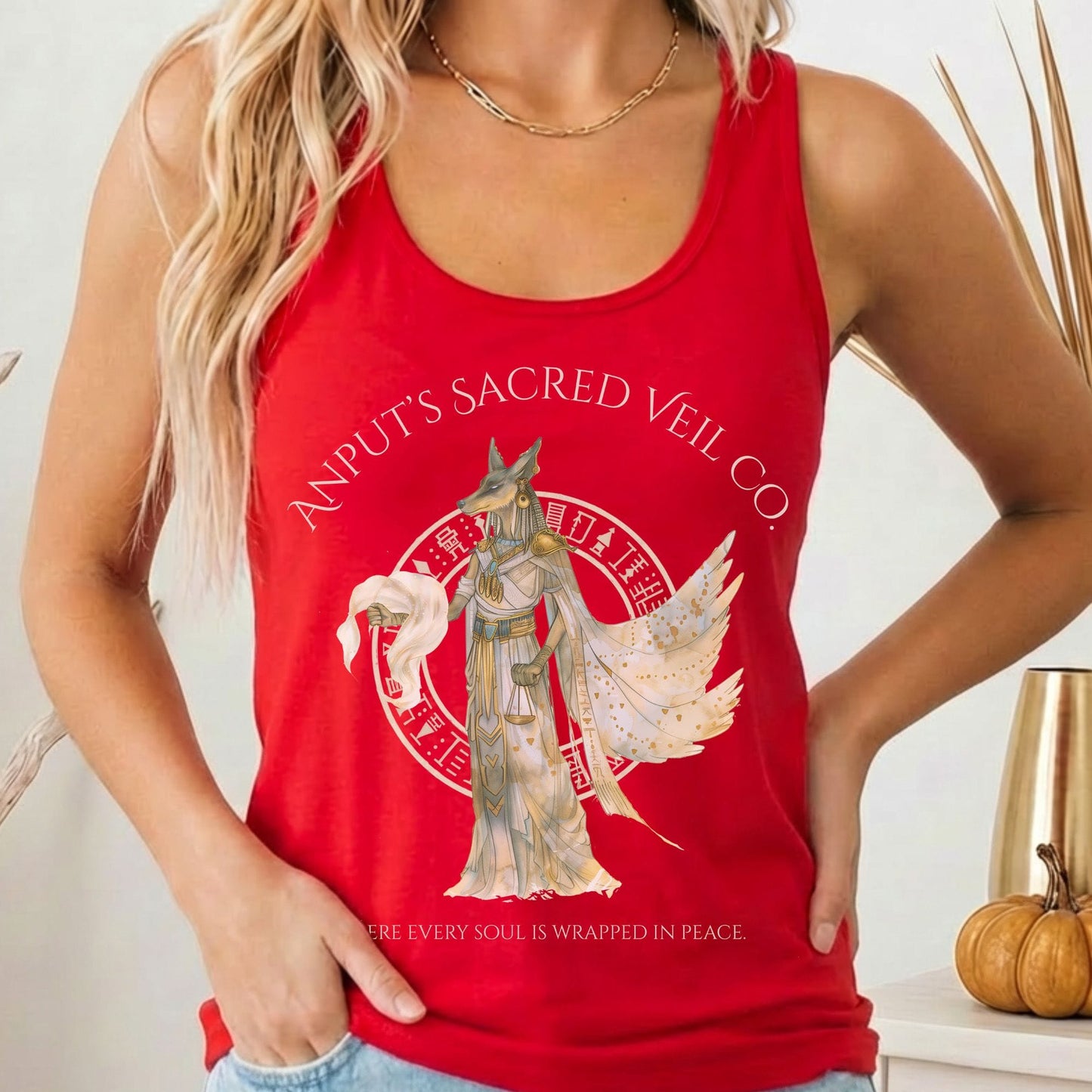 Tank Tops Solid Red / XS Design 262 Tank Top The Mystic Eden