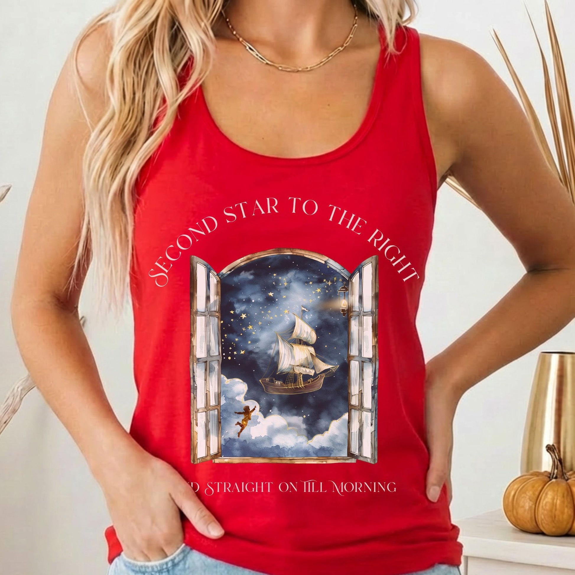 Tank Tops Solid Red / XS Design 284 Tank Top The Mystic Eden