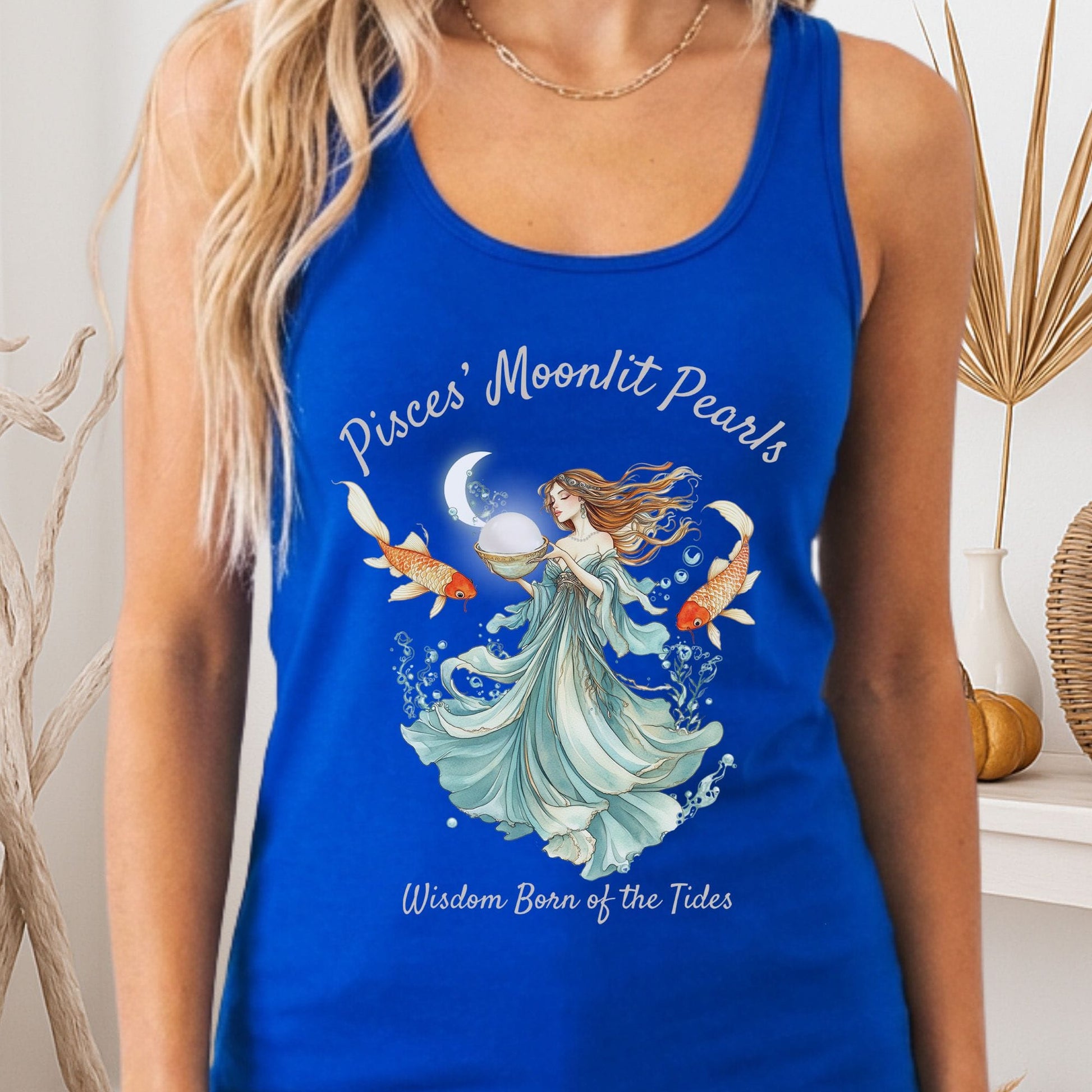 Tank Tops Solid Royal / XS Design 150 Tank Top The Mystic Eden