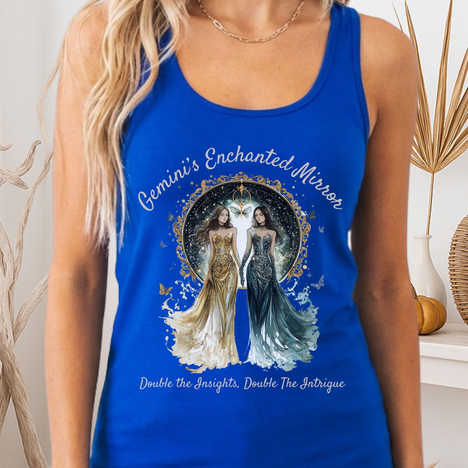 Tank Tops Solid Royal / XS Design 153 Tank Top The Mystic Eden