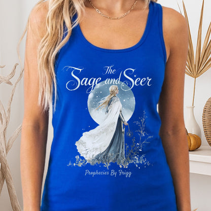 Tank Tops Solid Royal / XS Design 164 Tank Top The Mystic Eden