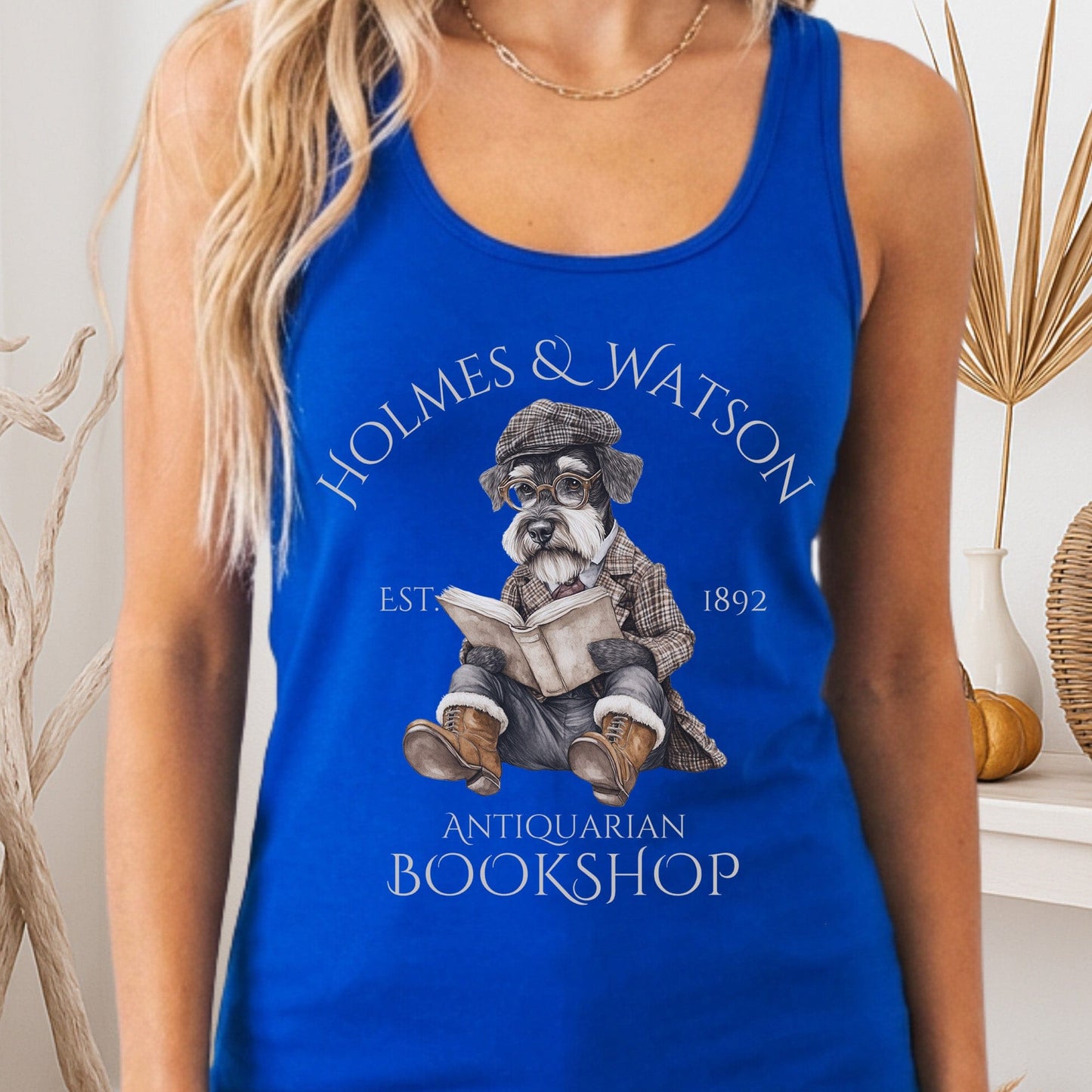 Tank Tops Solid Royal / XS Design 168 Tank Top The Mystic Eden