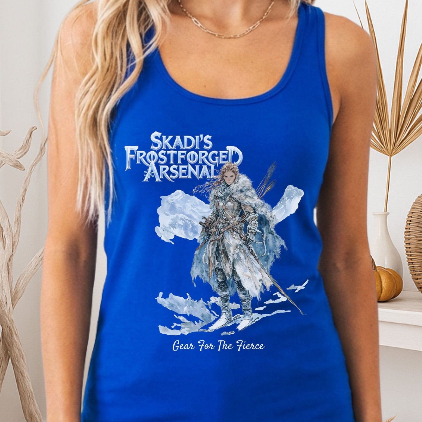 Tank Tops Solid Royal / XS Design 169 Tank Top The Mystic Eden