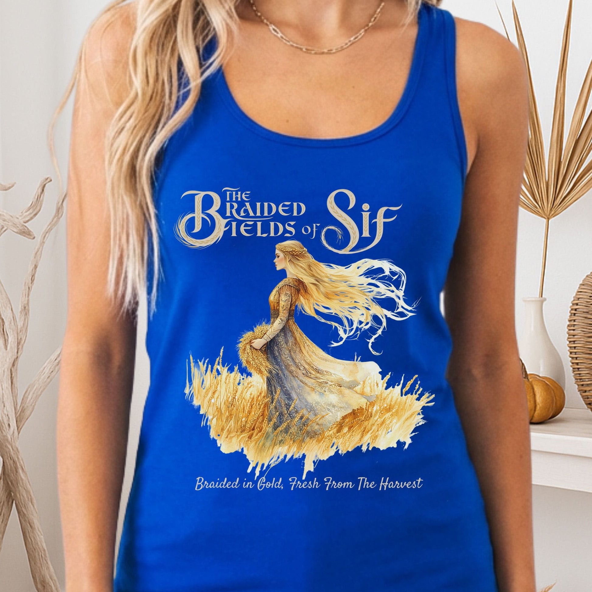Tank Tops Solid Royal / XS Design 171 Tank Top The Mystic Eden