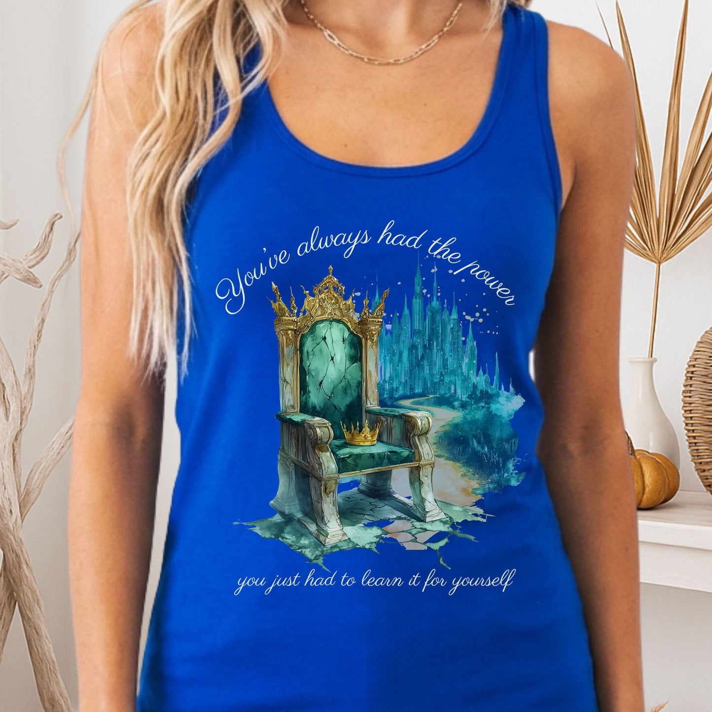 Tank Tops Solid Royal / XS Design 175 Tank Top The Mystic Eden