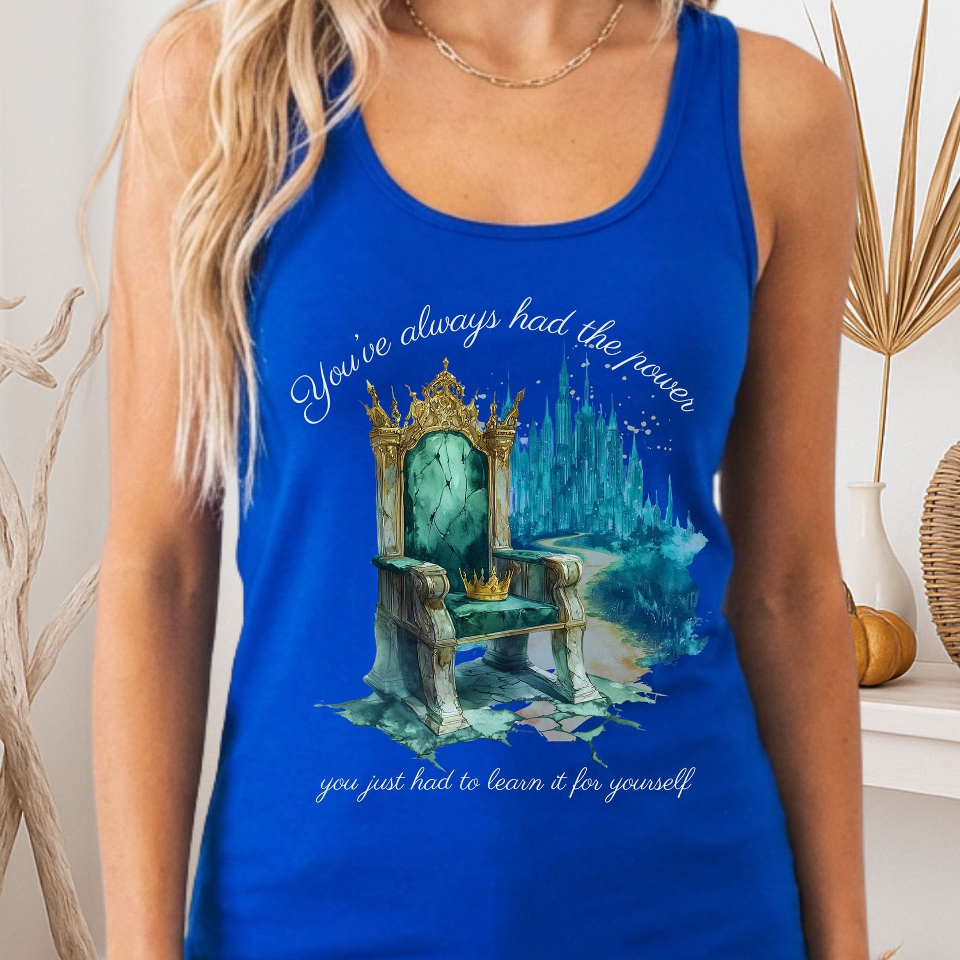 Tank Tops Solid Royal / XS Design 175 Tank Top The Mystic Eden