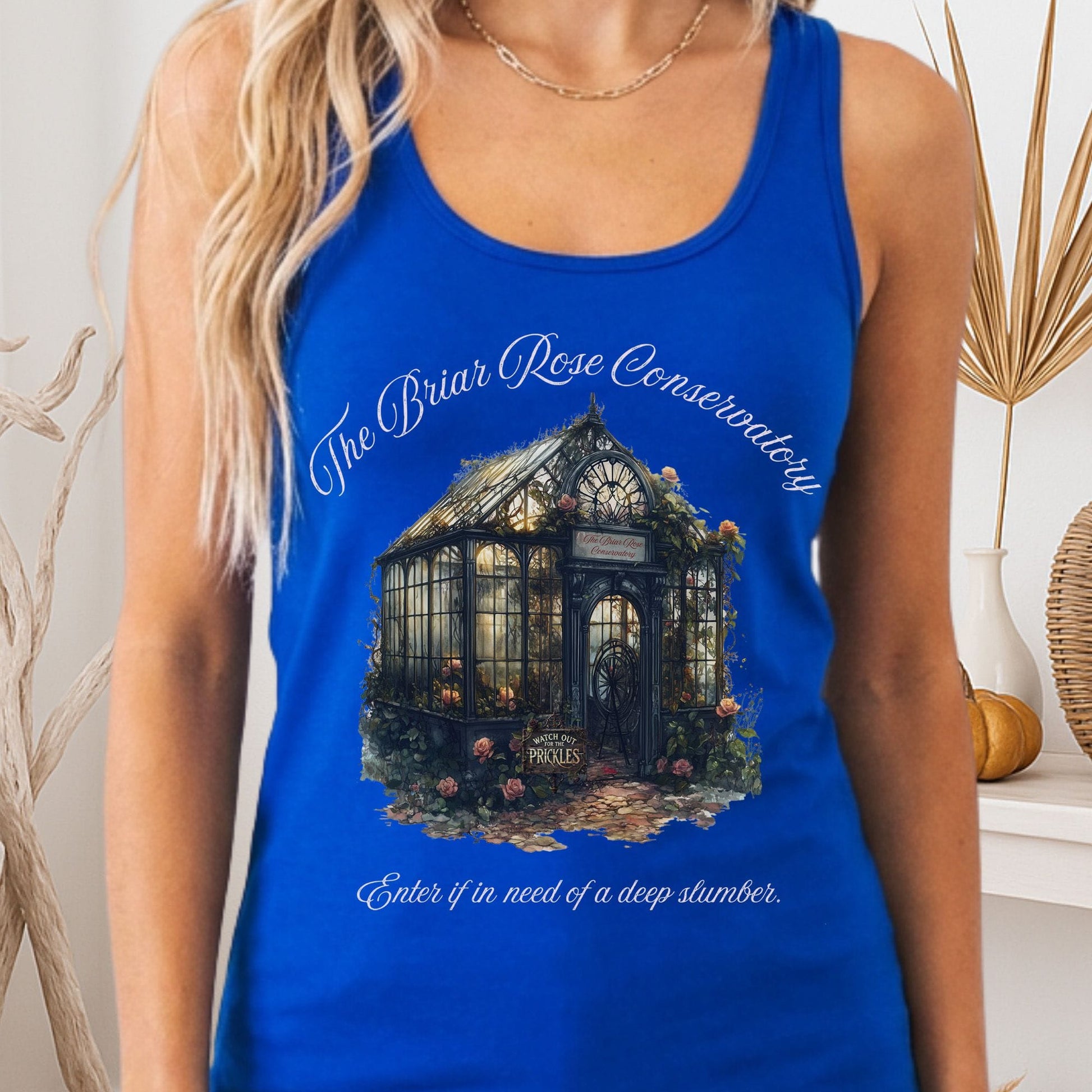 Tank Tops Solid Royal / XS Design 179 Tank Top The Mystic Eden