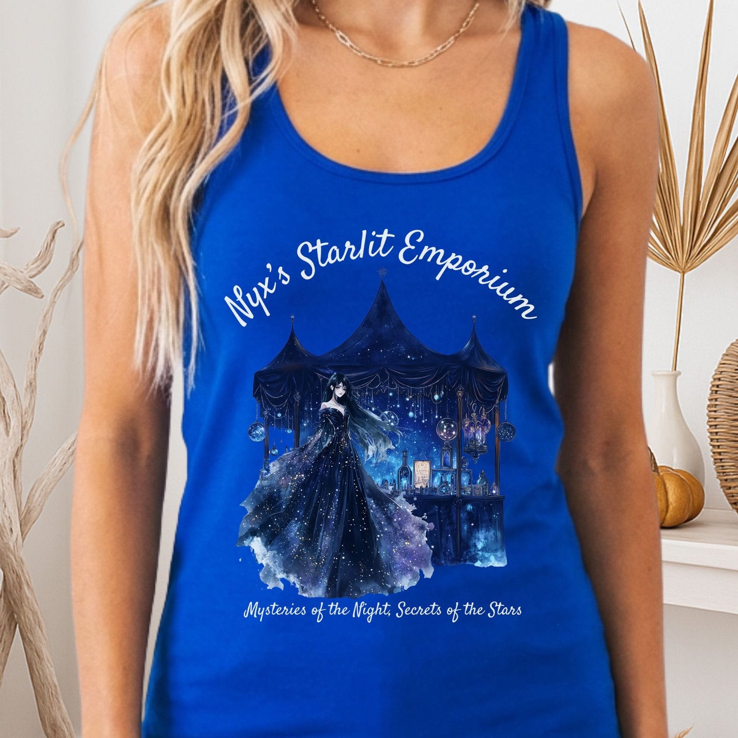Tank Tops Solid Royal / XS Design 181 Tank Top The Mystic Eden