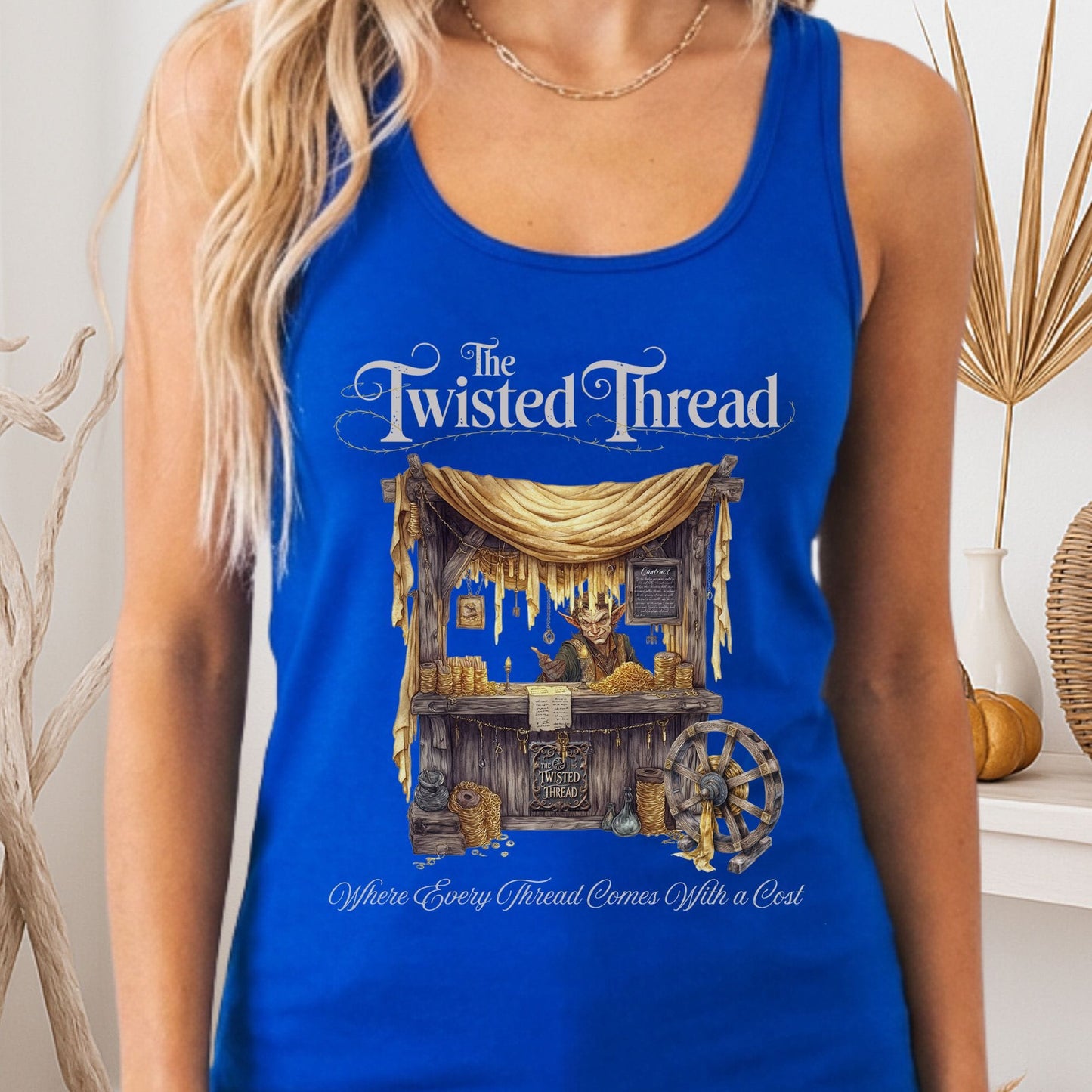Tank Tops Solid Royal / XS Design 182 Tank Top The Mystic Eden