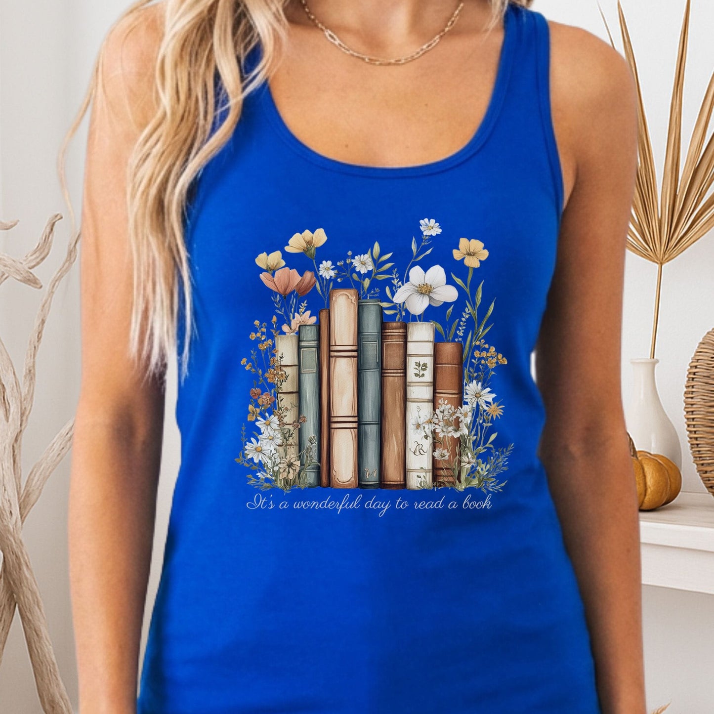 Tank Tops Solid Royal / XS Design 191 Tank Top The Mystic Eden