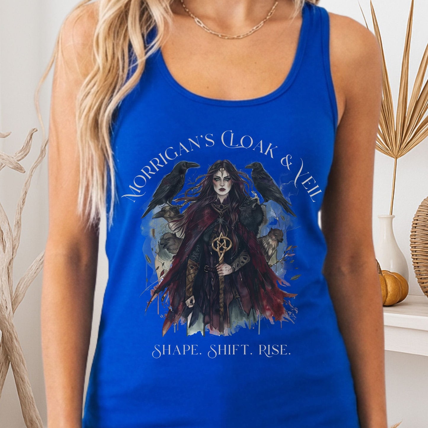 Tank Tops Solid Royal / XS Design 212 Tank Top The Mystic Eden