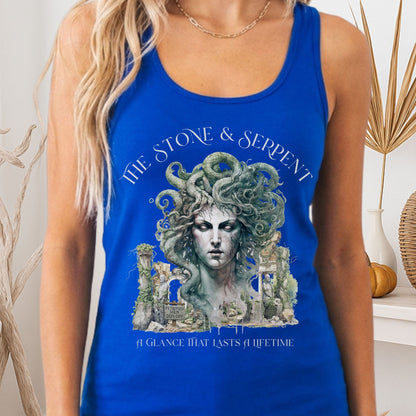 Tank Tops Solid Royal / XS Design 215 Tank Top The Mystic Eden