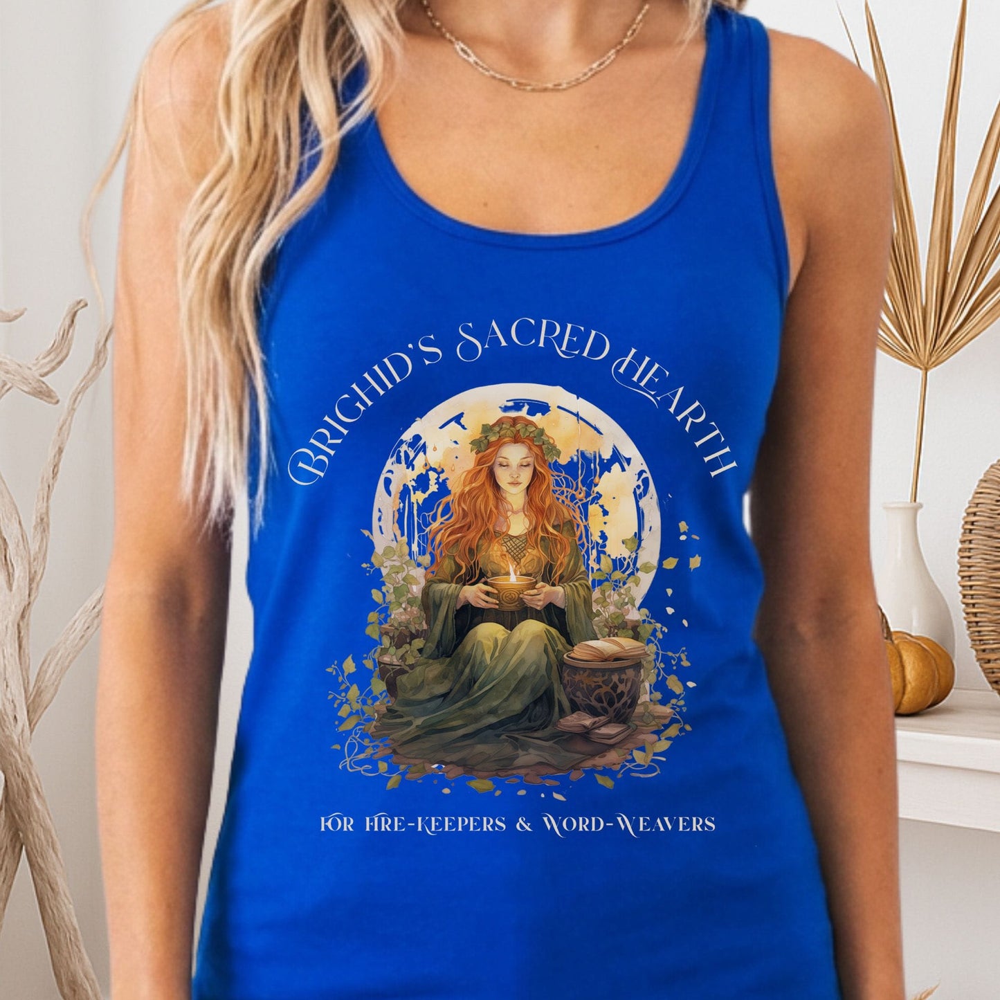 Tank Tops Solid Royal / XS Design 216 Tank Top The Mystic Eden