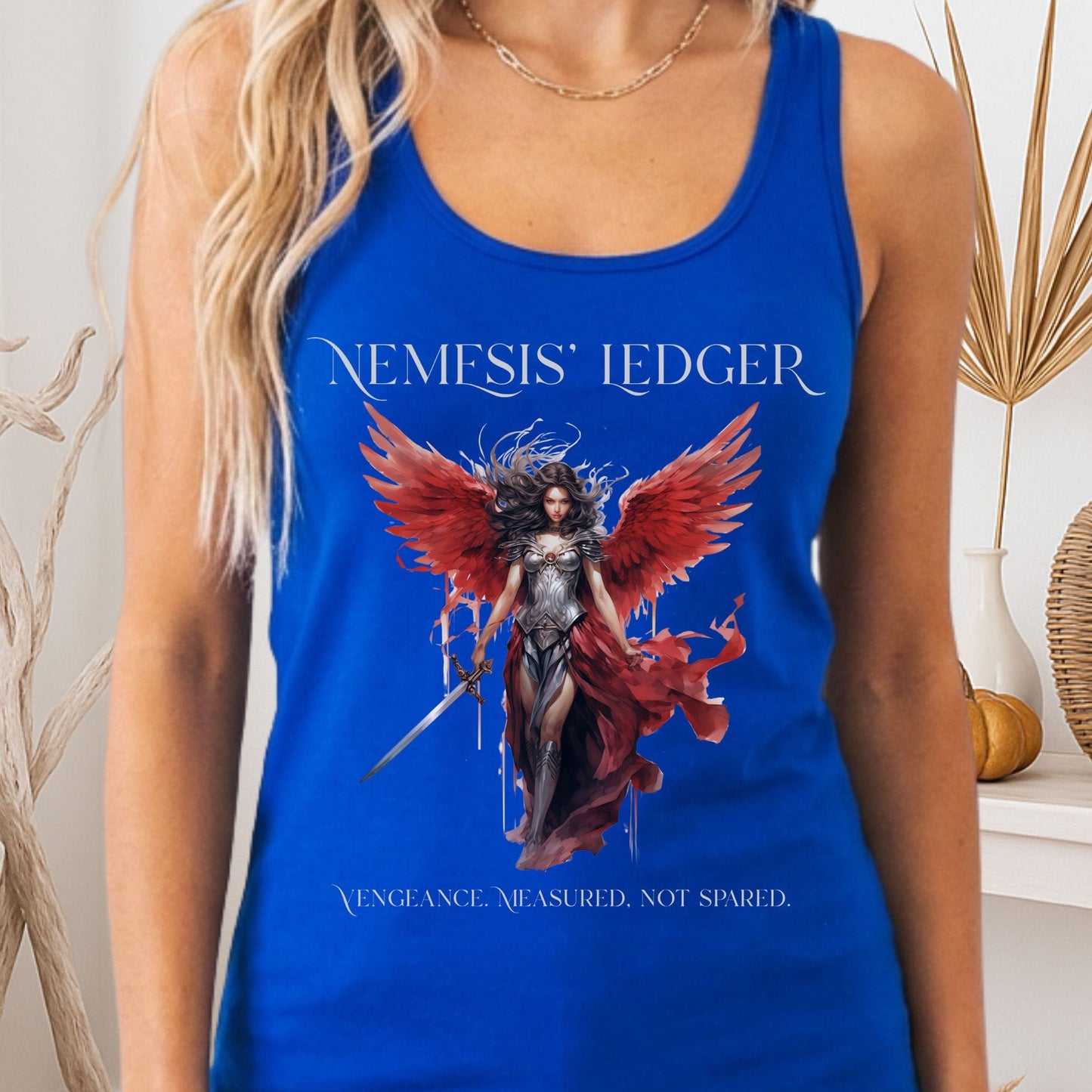 Tank Tops Solid Royal / XS Design 218 Tank Top The Mystic Eden