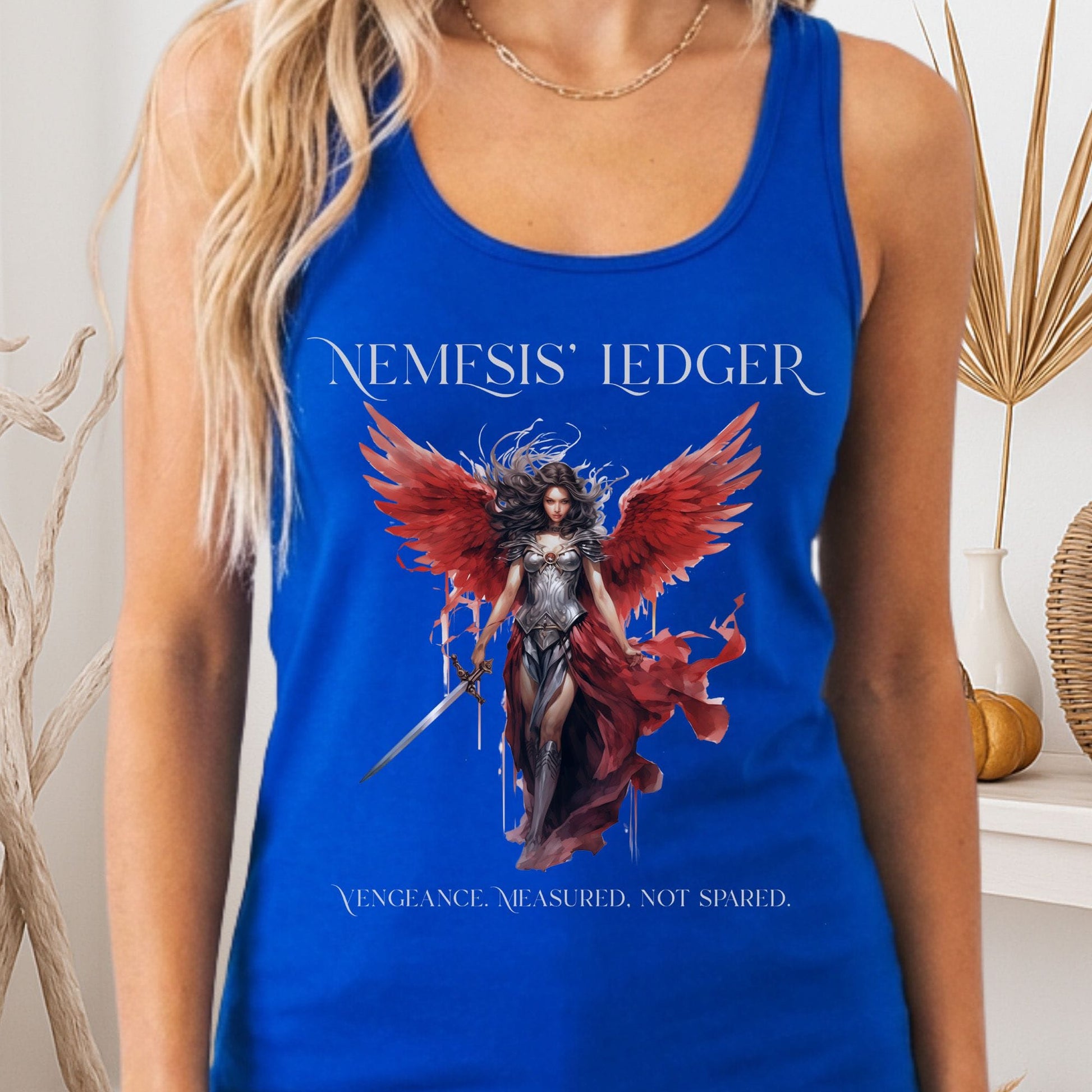 Tank Tops Solid Royal / XS Design 218 Tank Top The Mystic Eden