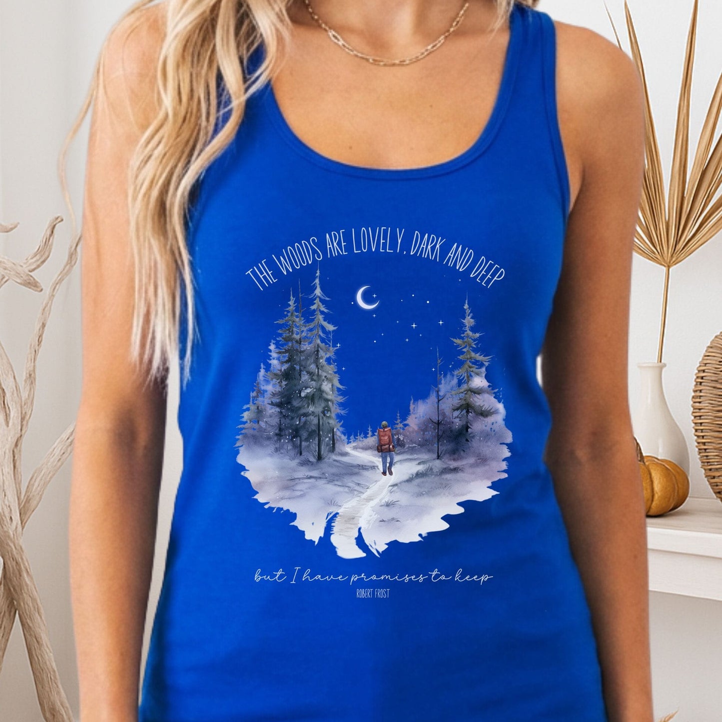 Tank Tops Solid Royal / XS Design 223 Tank Top The Mystic Eden