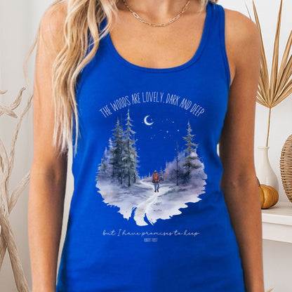 Tank Tops Solid Royal / XS Design 223 Tank Top The Mystic Eden