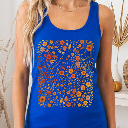 Tank Tops Solid Royal / XS Design 225 Tank Top The Mystic Eden