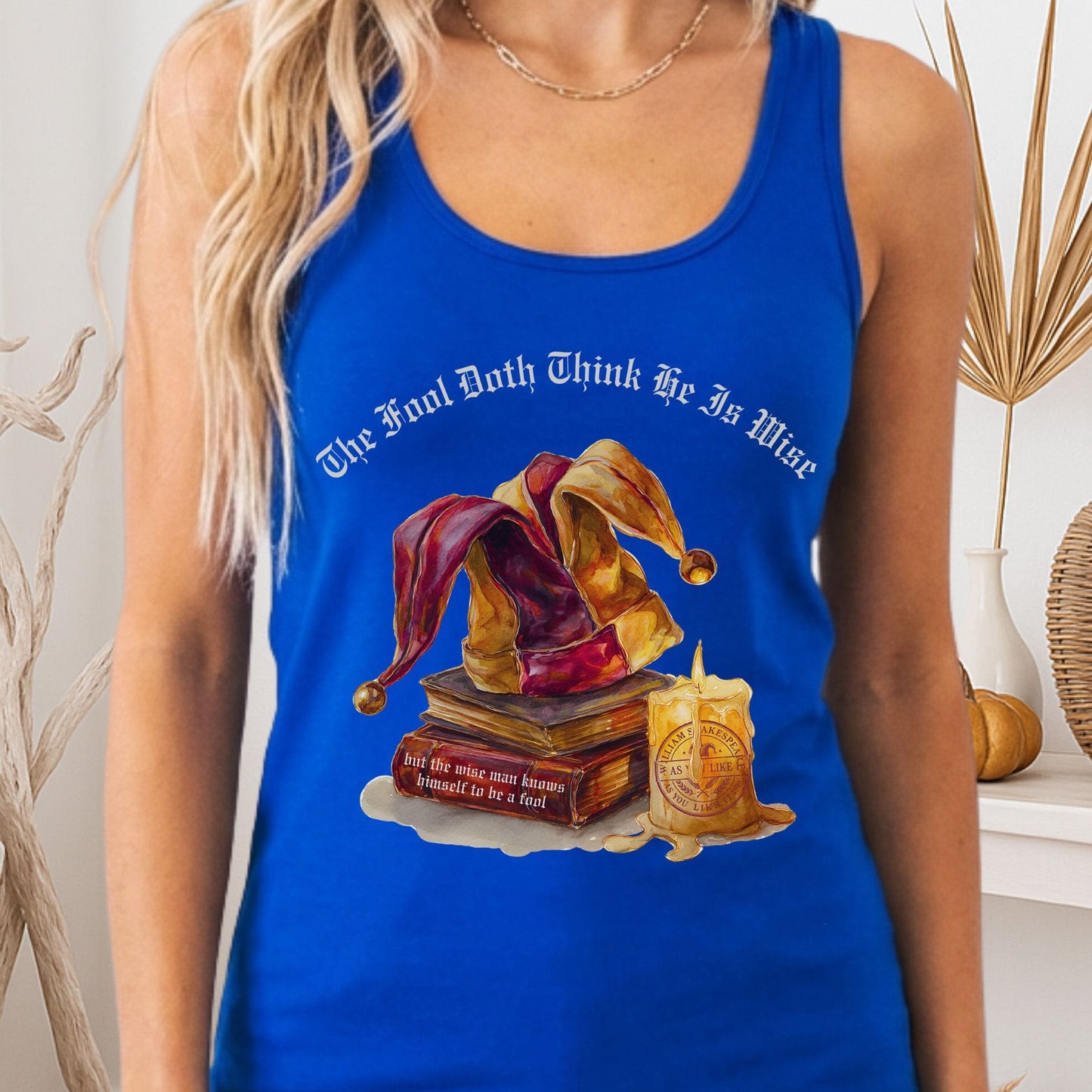 Tank Tops Solid Royal / XS Design 246 Tank Top The Mystic Eden