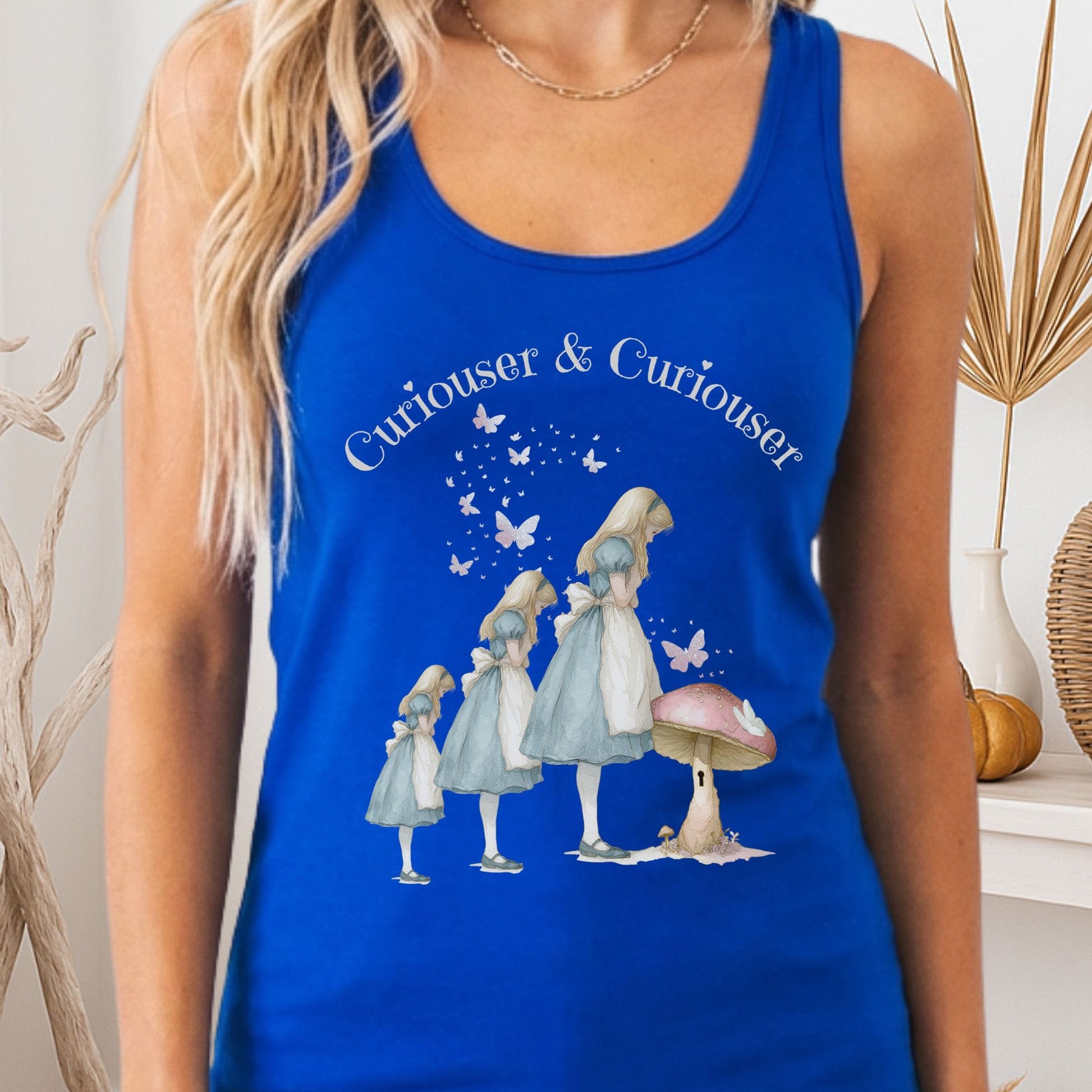Tank Tops Solid Royal / XS Design 257 Tank Top The Mystic Eden