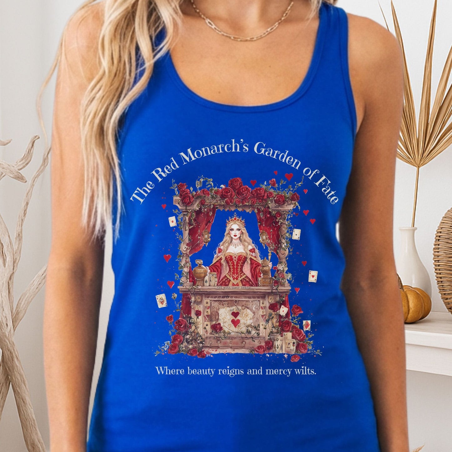 Tank Tops Solid Royal / XS Design 258 Tank Top The Mystic Eden