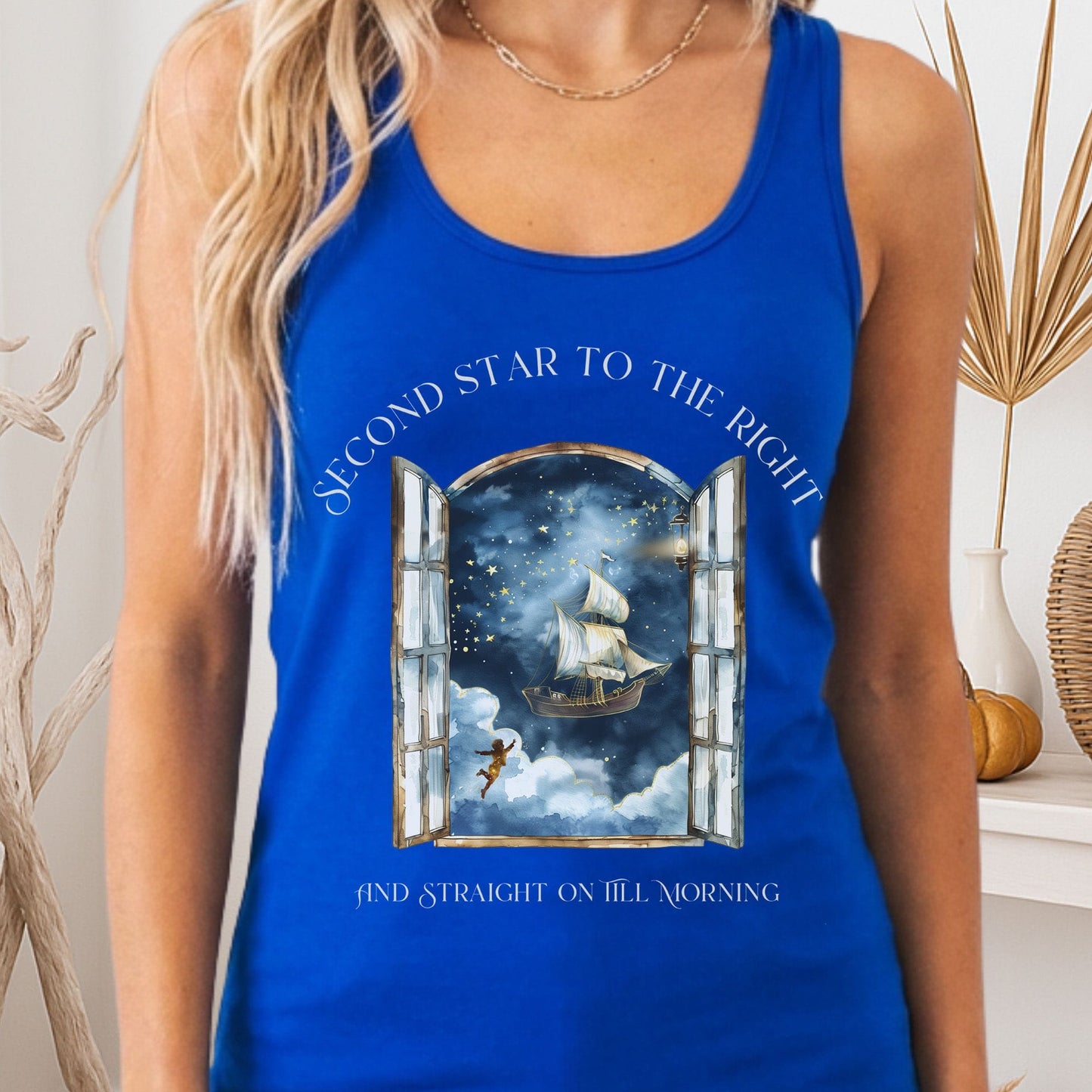 Tank Tops Solid Royal / XS Design 284 Tank Top The Mystic Eden