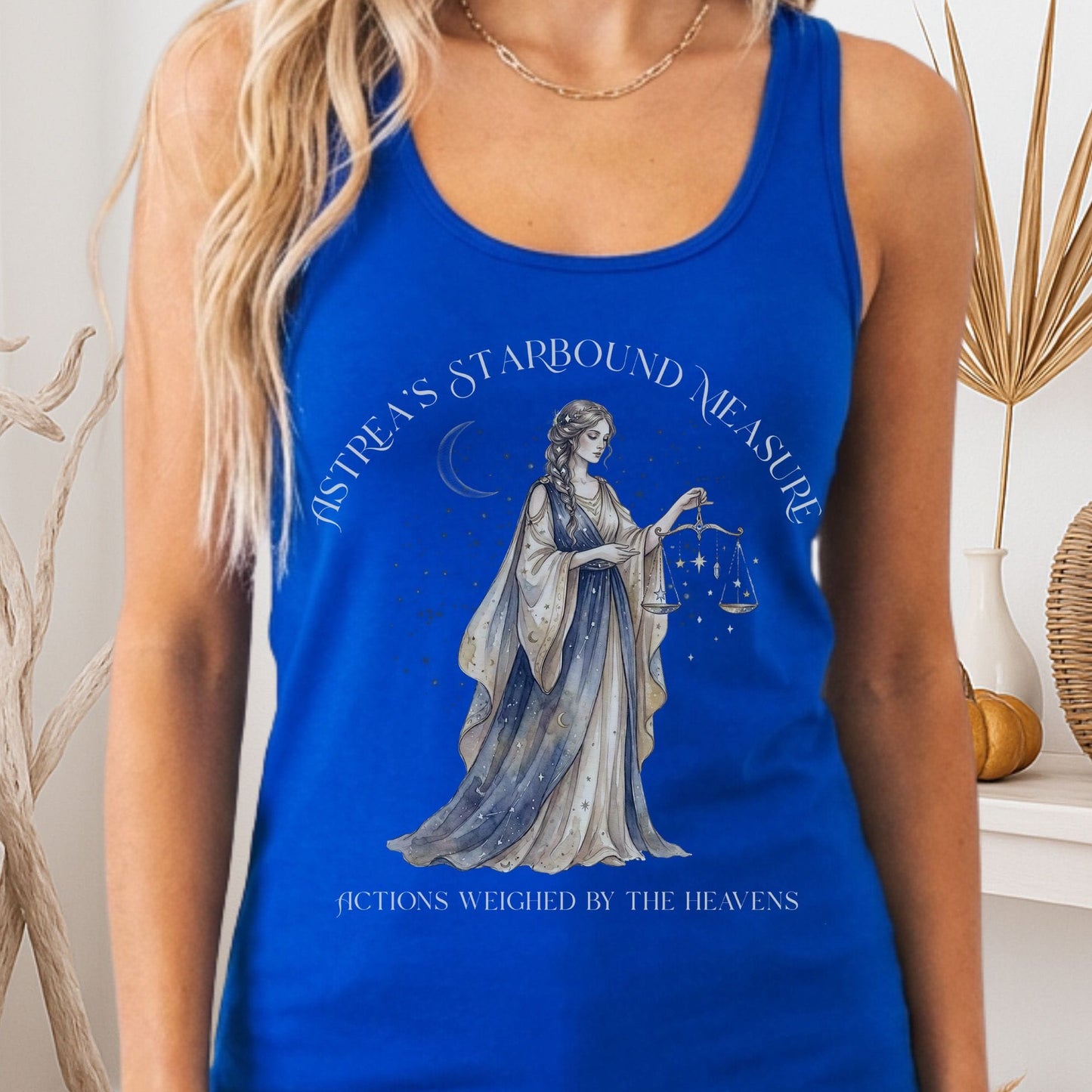 Tank Tops Solid Royal / XS Design 288 Tank Top The Mystic Eden