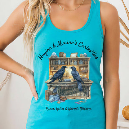 Tank Tops Solid Tahiti Blue / XS Design 163 Tank Top The Mystic Eden