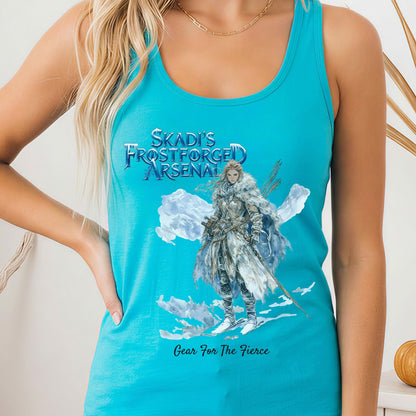 Tank Tops Solid Tahiti Blue / XS Design 169 Tank Top The Mystic Eden