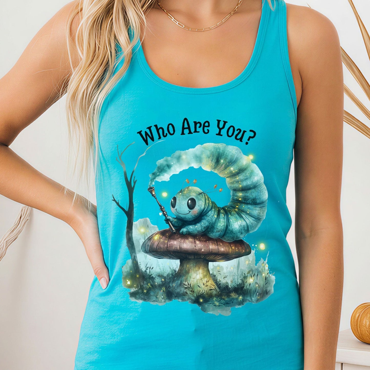 Tank Tops Solid Tahiti Blue / XS Design 170 Tank Top The Mystic Eden
