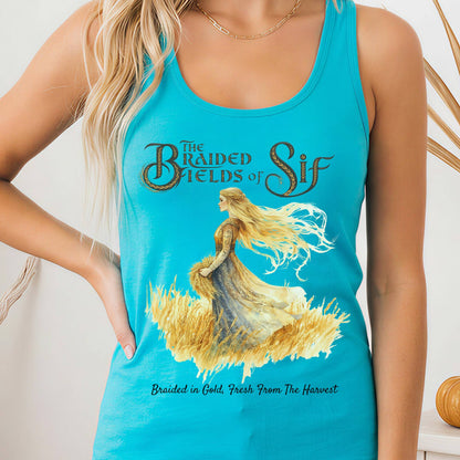 Tank Tops Solid Tahiti Blue / XS Design 171 Tank Top The Mystic Eden