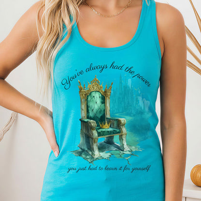 Tank Tops Solid Tahiti Blue / XS Design 175 Tank Top The Mystic Eden