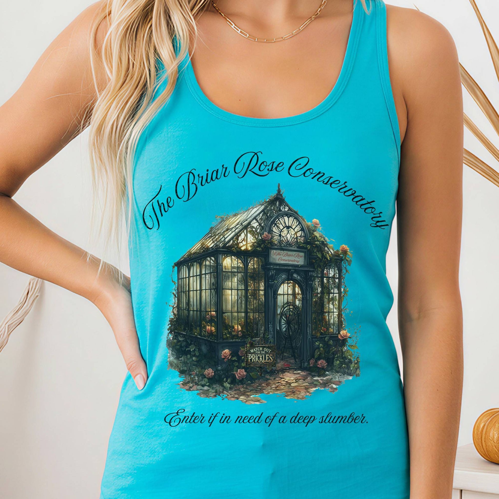 Tank Tops Solid Tahiti Blue / XS Design 179 Tank Top The Mystic Eden