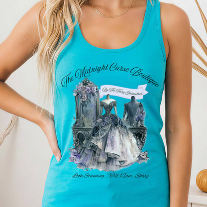 Tank Tops Solid Tahiti Blue / XS Design 180 Tank Top The Mystic Eden