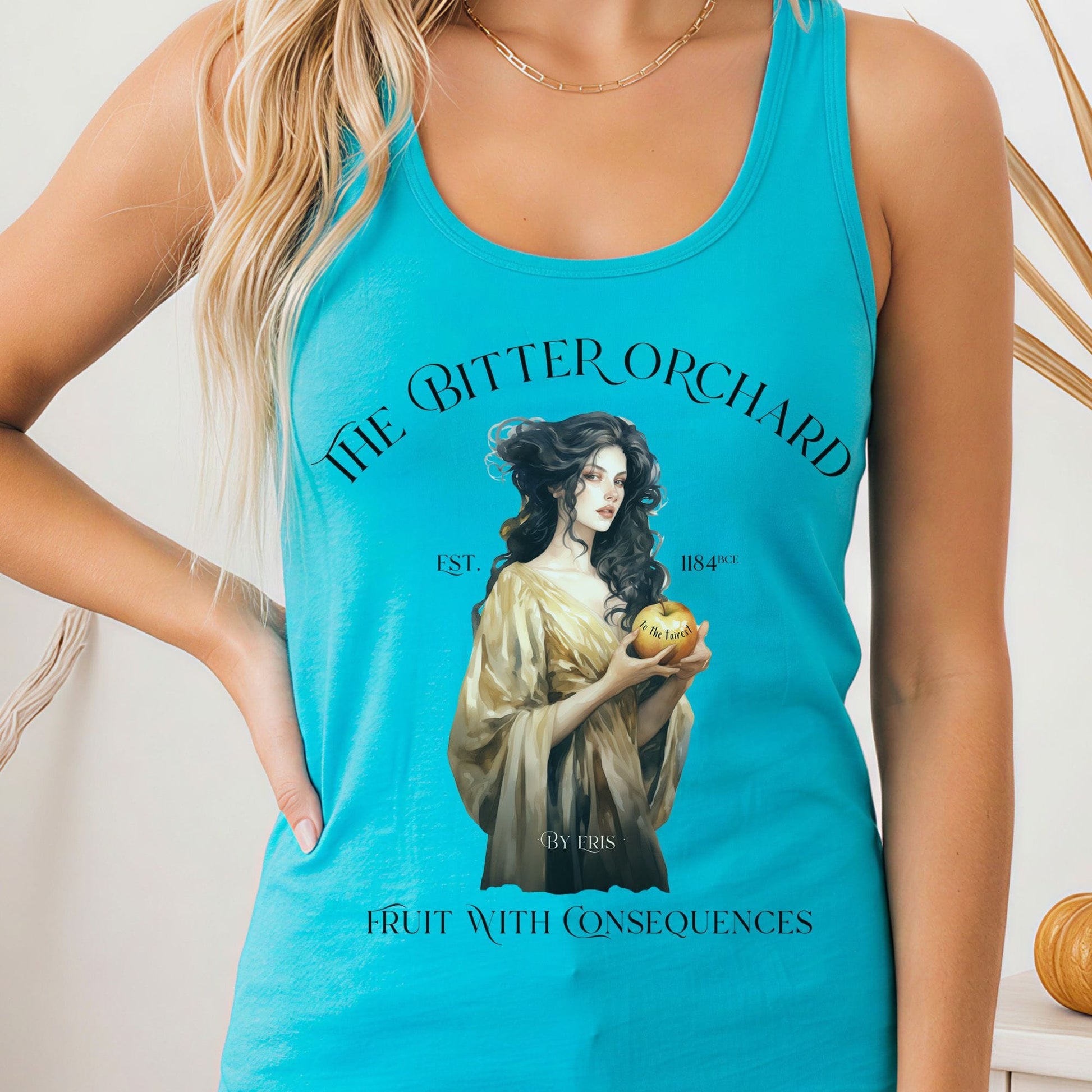 Tank Tops Solid Tahiti Blue / XS Design 220 Tank Top The Mystic Eden