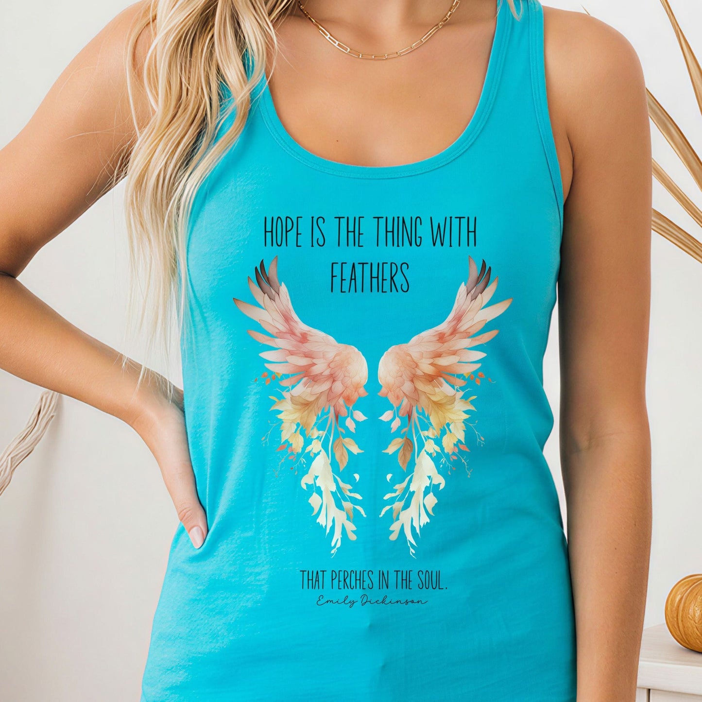 Tank Tops Solid Tahiti Blue / XS Design 222 Tank Top The Mystic Eden