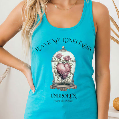 Tank Tops Solid Tahiti Blue / XS Design 224 Tank Top The Mystic Eden