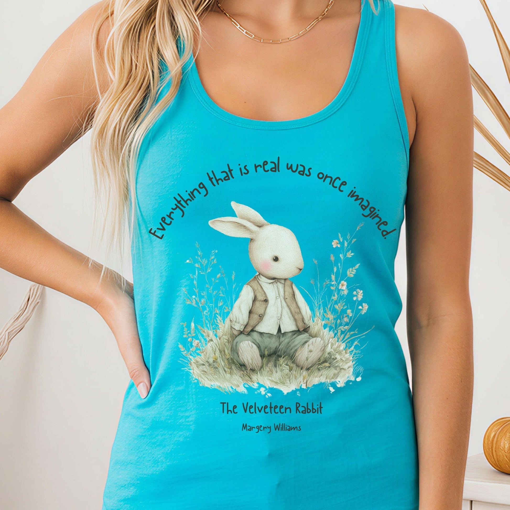 Tank Tops Solid Tahiti Blue / XS Design 255 Tank Top The Mystic Eden