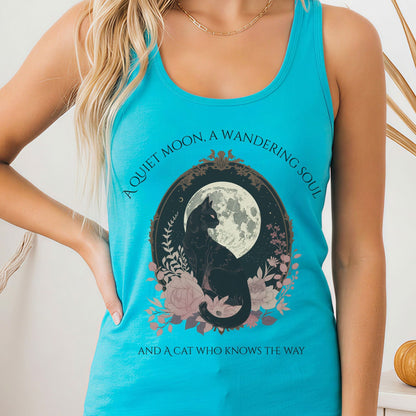 Tank Tops Solid Tahiti Blue / XS Design 268 Tank Top The Mystic Eden